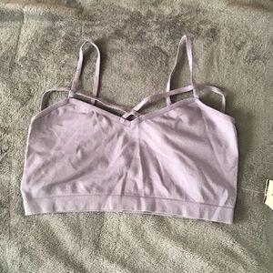 Elegant Lavender Strappy Bandeau